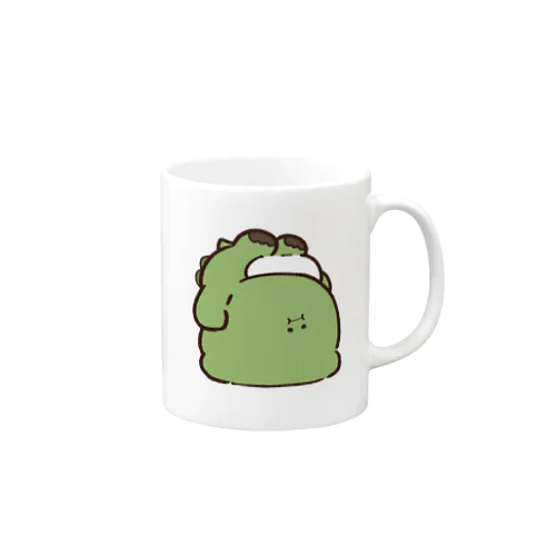 ぜんぶ上手くいかないときの見本姿勢 Mug