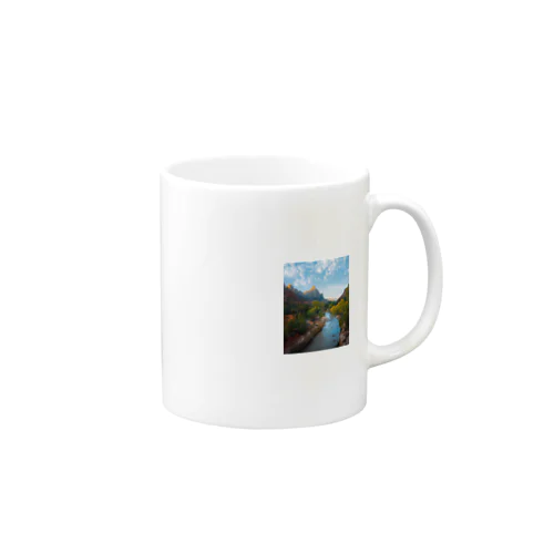 自然の景色で癒やされたい Mug