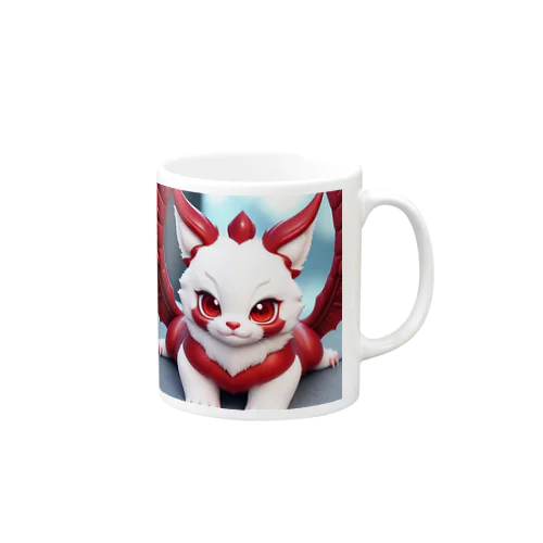 もふもふ村のレッドドラゴン Mug