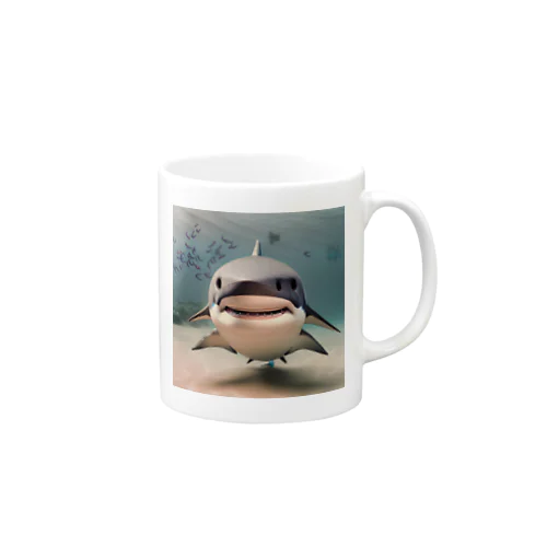 可愛いサメ Mug