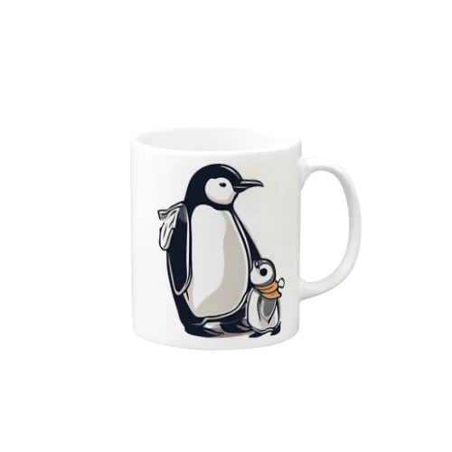 ペンギンズ　親子 Mug