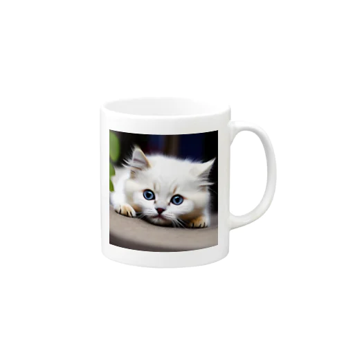 猫の安らぎ Mug