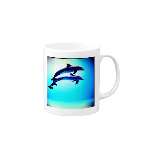 イルカのグッズ マグカップ