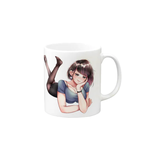 大人雰囲気のお姉さん一ノ瀬彩(中の人)(c)せったー Mug