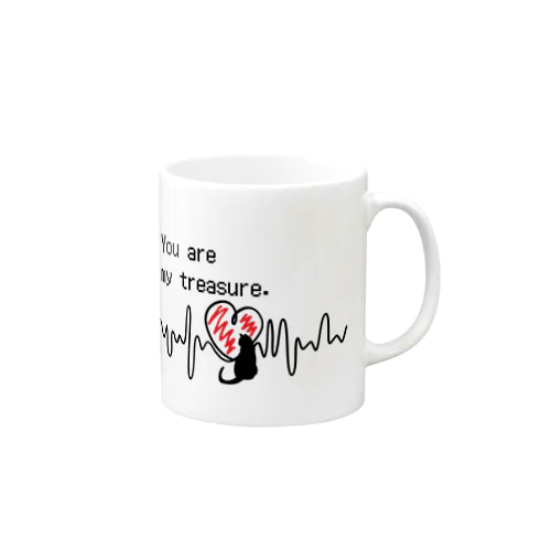 貴方は私の宝物です　You are my treasure. Mug