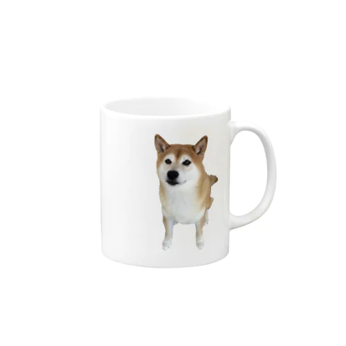 うるうるおめ目な柴犬 Mug