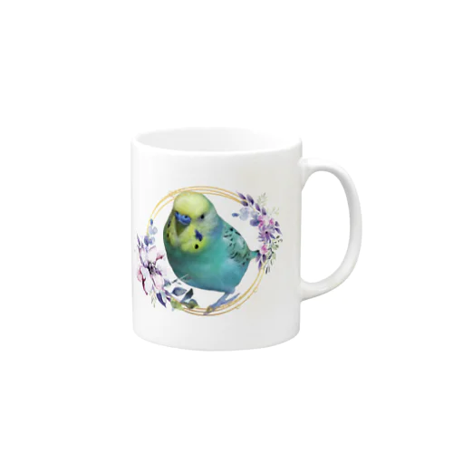 セキセイインコそらまめちゃんシリーズ Mug