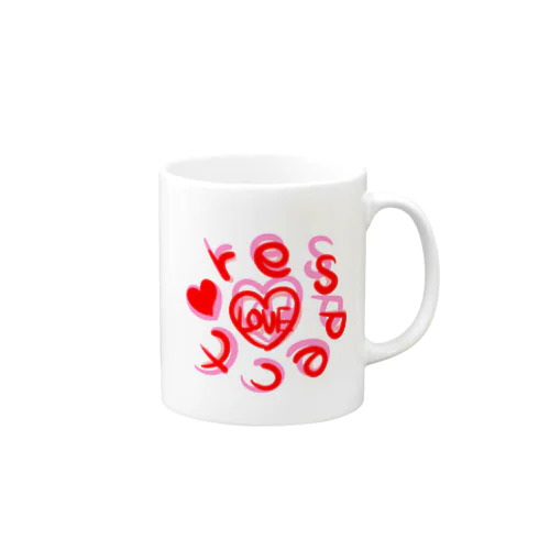 Love in respect  Mug