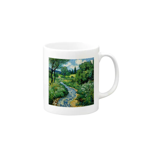 ゴッホ風アートグッズ Mug