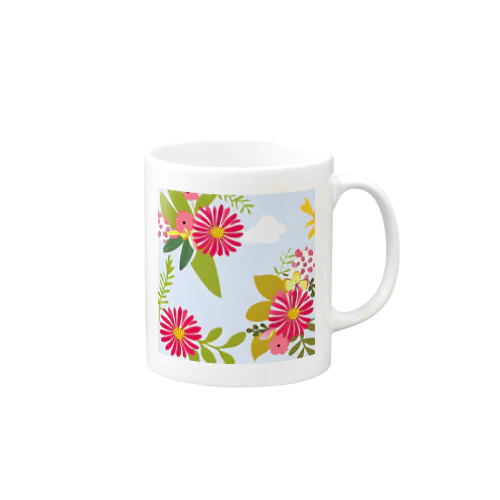 綺麗な花柄グッズ Mug