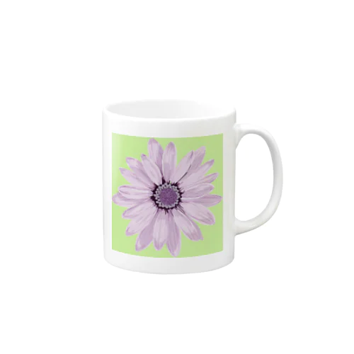 Purple flower Mug