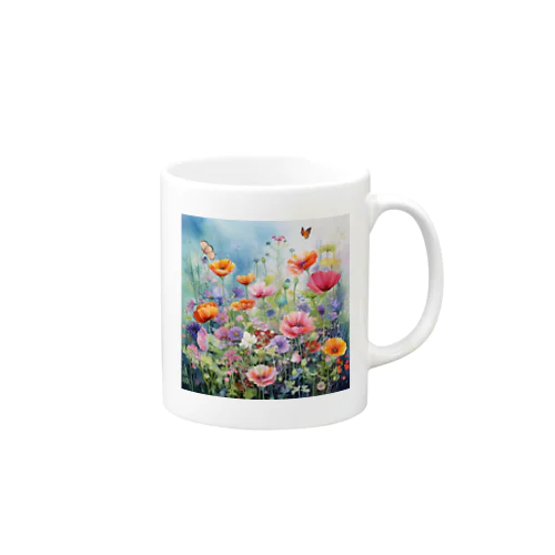 蝶と花Ⅲ Mug