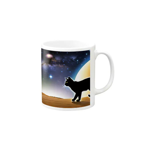 火星猫 Mug