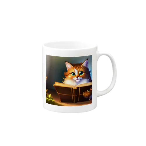 可愛らしい猫のイラストグッズ Mug