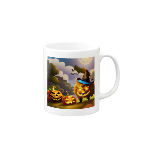 ハロウィンのモンスターパーティ Mug