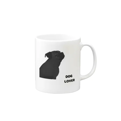 DOG LOVER（パグ） Mug