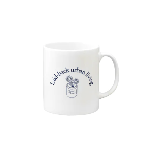 Laid back urban living Mug