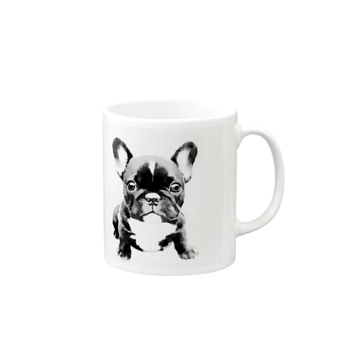 フレンチブルドックの仔犬グッズ Mug