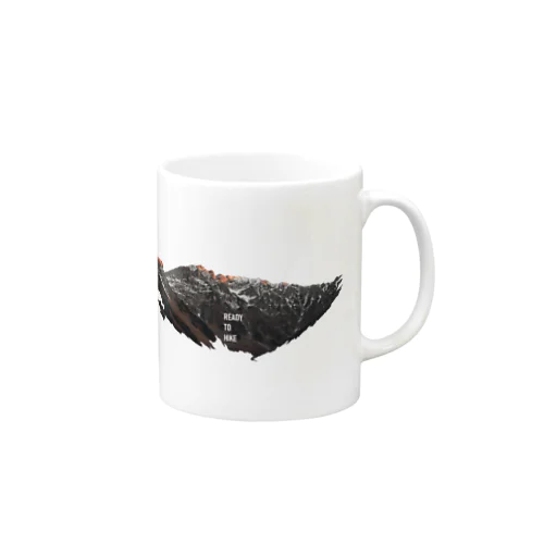 山行ってくる Mug