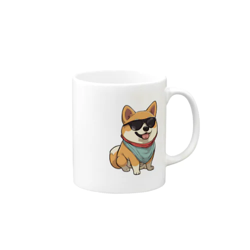 イカした柴犬 Mug