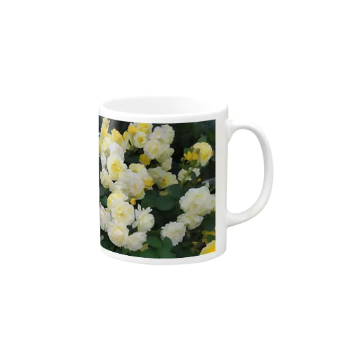 黄色い薔薇の花 Mug