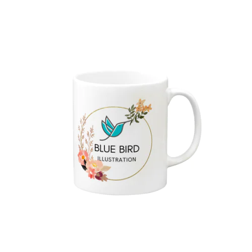 しあわせの青い鳥 Mug