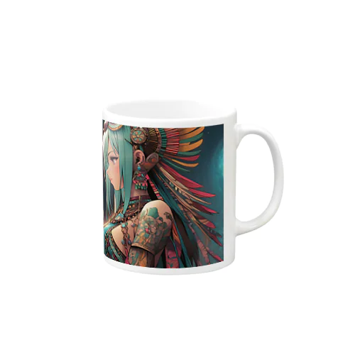 古代文明少女 Mug