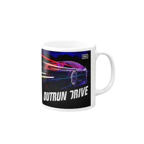 OUTRUN DRIVE マグカップ