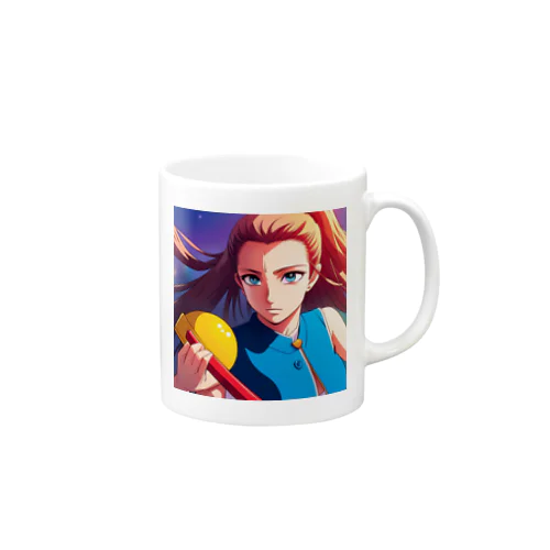 戦う乙女 Mug