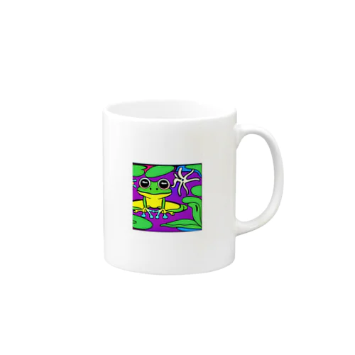 アマガエルのイラストグッズ Mug