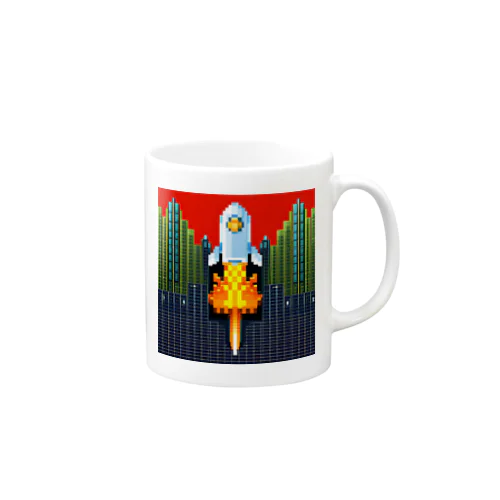 ドットロケット Mug