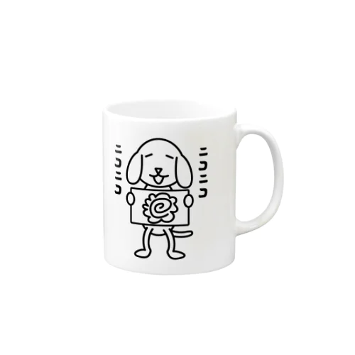 ニコニコなワン吉 Mug