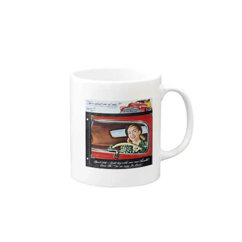 アンティークカー Mug