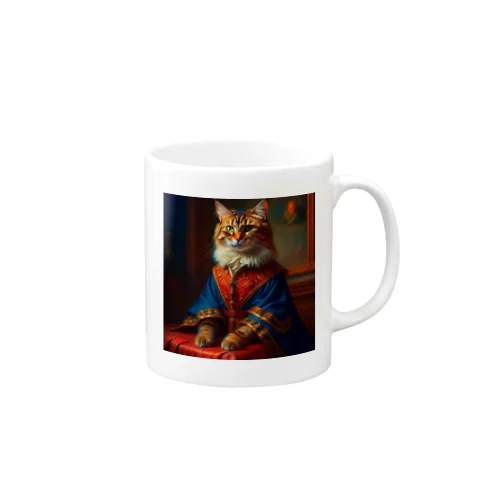 貴族猫 Mug