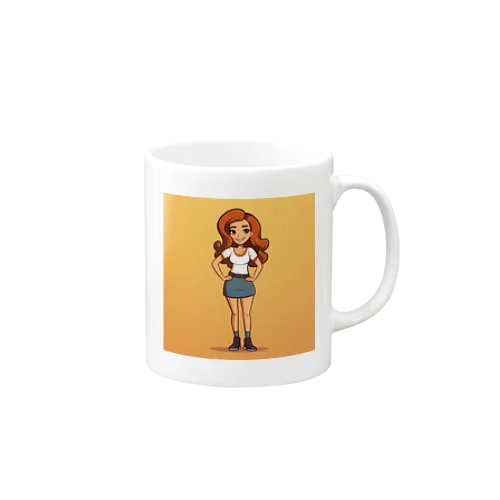 フレンドリーガール Mug