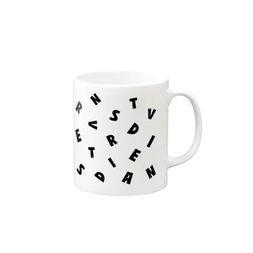 スタリバイニシャル Mug