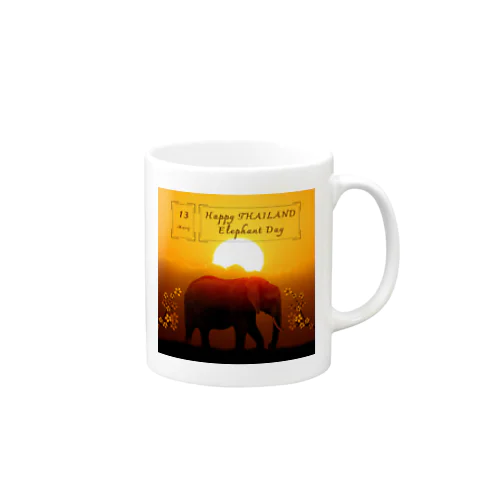 🐘Happy THAILAND ELEPANT DAY Mug