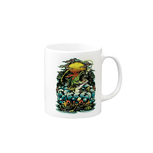 ブラックバス Mug