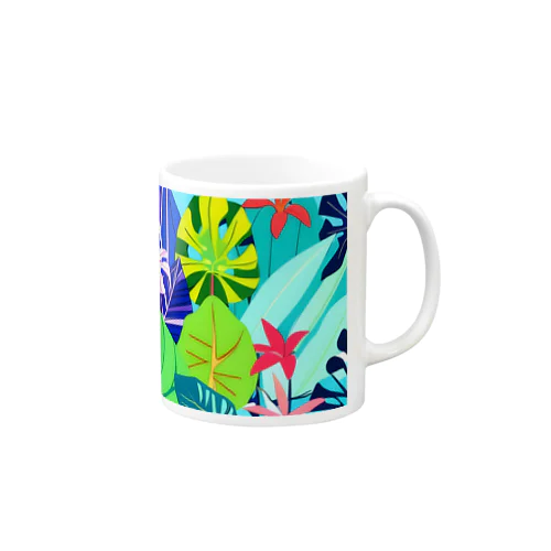 南国の植物 Mug