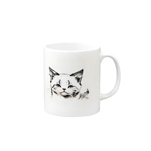 ねこさん８ Mug