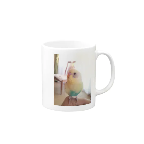 セキセイインコ 夏樹くん (写真のみ) Mug