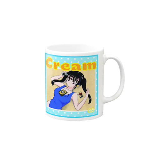 Japanolofi Records 42th Cream Goods Mug