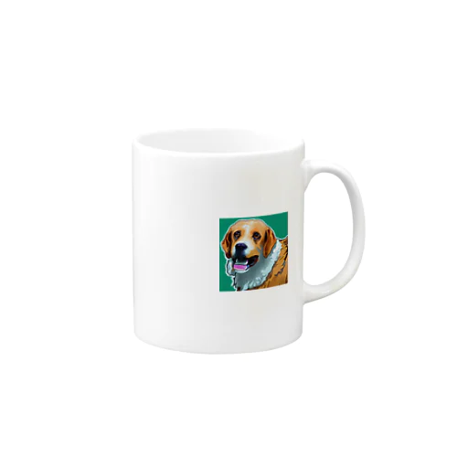 愛犬の笑顔 Mug