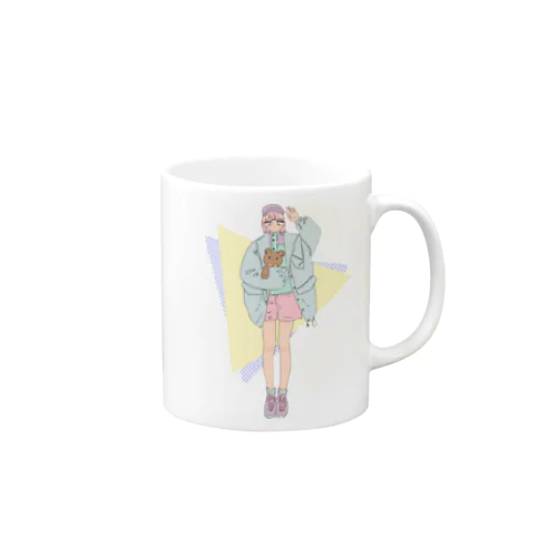 ふらっふぃがーる Mug