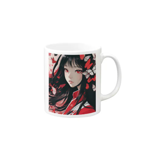 大正レトロJYOSI　シュリ:syuri【ロゴ入り】 Mug