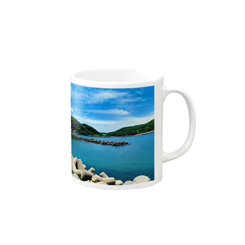 地元の海 Mug