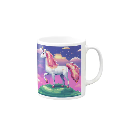 ドット絵ユニコーン Mug