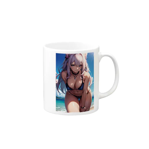 猫耳美少女 Mug