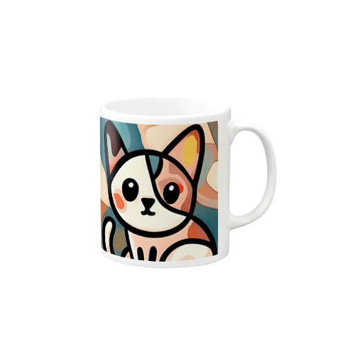 Mysterious Cat Mug