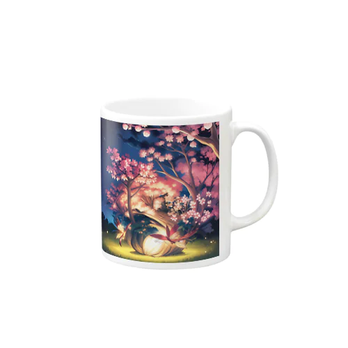 羽化中のサクラ樹 Mug